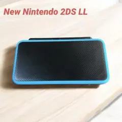 【動作良好】Newニンテンドー2DS LL ブラック×ターコイズ 本体