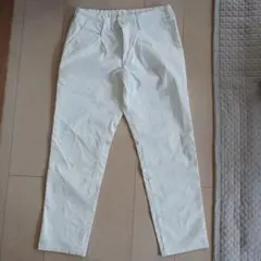 ホワイトストレッチパンツ