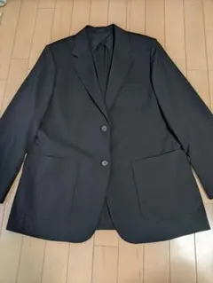 ユニクロ　感動ジャケットリラックスフィット　ブラック　XXL