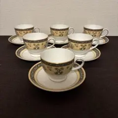  ウェッジウッド インディア カップ＆ソーサー 4客 WEDGWOOD ウェッジウッド インディア カップ＆ソーサー 4客 - メルカリ