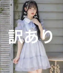 2026年最新】ROJITA カラー：ブルー系 レディース 半袖ミニワンピース