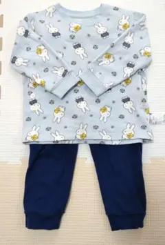 【90センチ】ユニクロ　長袖パジャマ　ミッフィー