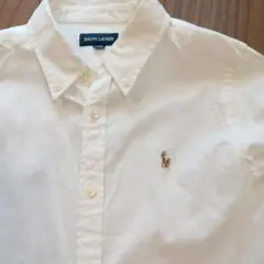ラルフローレン　ブラウス白　140センチ