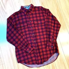 トミーヒルフィガー　チェックネルシャツ　s