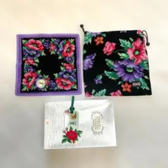 ⭐︎FEILER⭐︎　花柄ハンカチと巾着袋のセット