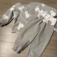 GU ベビーパジャマ 80cm クマ柄