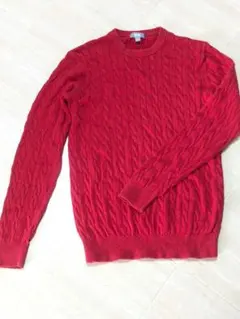 UNIQLO　クルーネック　カシミア混ケーブルニット　Sサイズ