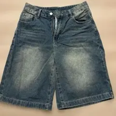 レディース デニム ハーフパンツ