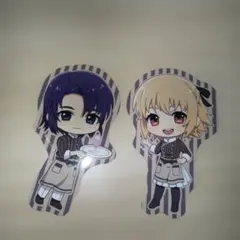 ガンダムSEED FREEDOM カフェ アスラン　カガリ　ステッカー