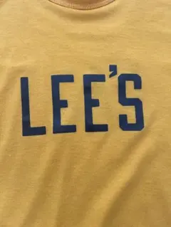 LEE'S イエロー Tシャツ　70s ラッセル金タグ