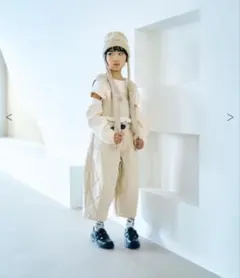 【試着のみ】TOBOGGAN スリットロングスリーブTEE 長袖　白