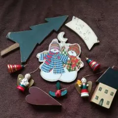 クリスマス飾りオブジェリース手作り材料