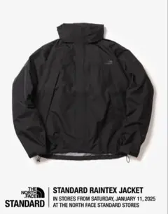 室内試着程度 THE north face STANDARD限定jkt 黒 XL