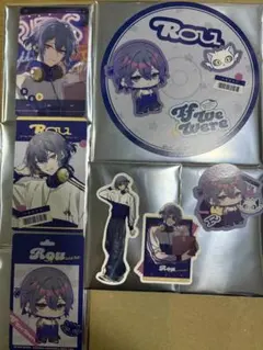 にじさんじ If we were 小柳ロウ　チェキ風カード　ステッカー　 特典