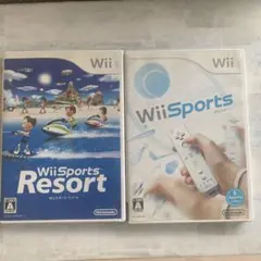 Wii Sports Resort & Wii Sports 2本セット
