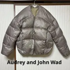 Audrey and John Wad ダウン ノーカラー