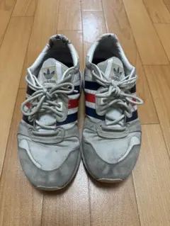 adidas スニーカー ホワイト 25cm レディース 中古 - メルカリ