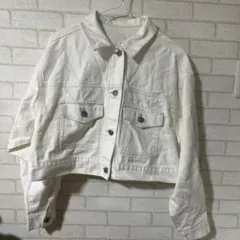 白デニムジャケット