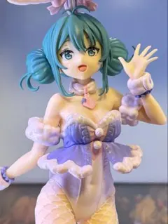 初音ミク ラベンダーver. 白うさぎ バニー フィギュア