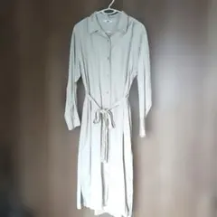 ユニクロ　シャツワンピース