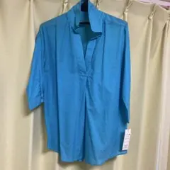 ターコイズ Mサイズ シャツ
