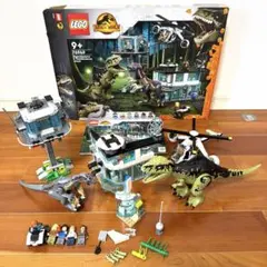 LEGO ジュラシック・ワールド ギガノトサウルスとテリジノサウルスの猛攻撃