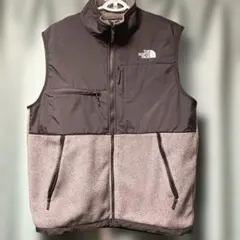 THE NORTH FACE デナリベスト 黒/グレー のバイカラー ミックス