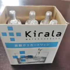 Kirala 炭酸ガスカートリッジ 3箱(18本)セット 炭酸ガス カートリッジ 150回分 炭酸水 炭酸水メーカー用 ガス