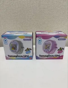 Tamagotchi Uni Prism White &Aurora Pink