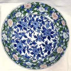 【新品・未使用】大皿 庫山 牡丹 尺二盛皿 前畑 陶器