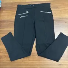 ZARA BASIC ブラック スキニーパンツ