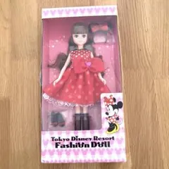 東京ディズニーリゾート　ファッションドール　リカちゃん　ミニー