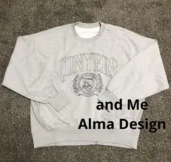 and Me ロゴスウェット