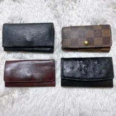 ブランド財布 キーケース まとめ売り４点セット メンズ レディース 送料込みのサムネイル