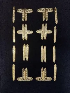 仏壇金具 金具 未使用 本金メッキ 仏壇 仏具用 神輿 真鍮製 7399