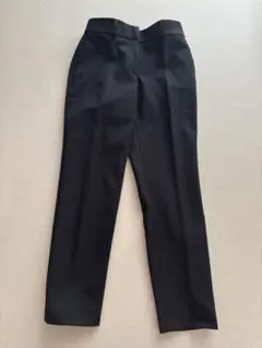 【新品】PLST スティックパンツ(コットンブレンド)ブラック S