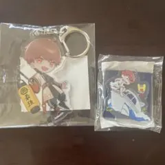 めいちゃん　どんちゃん騒ぎ　アクリルキーホルダー　2点セット