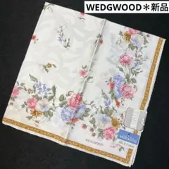 ★新品★ WEDGWOOD ハンカチ　スカーフ　大判 B㉓　58cm×58cm