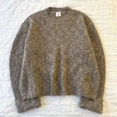 【美品】イエナ ラブークル アルパカ混 ダブルスリーブ ニット ざっくり編み