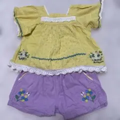 プチジャム★petit jam 上下セット　90センチのサムネイル