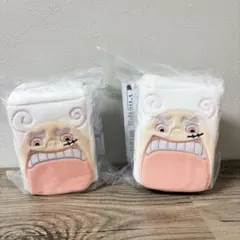 2個 一番くじ ワンピースカードゲーム Ｅ賞 ぬいぐるみマルチカードケース