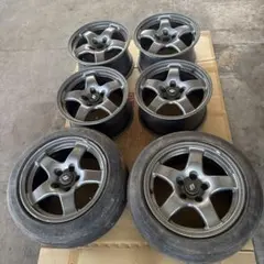 16インチ5本スポークR32純正 アルミホイール 6本セットのサムネイル