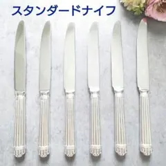 D 美品 クリストフル アリア スタンダードナイフ＆フォーク 2名様 4本