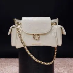 CHARLES&KEITH Duo 2wayフロントフラップバックパック