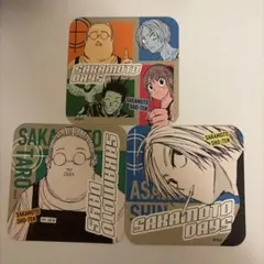 SAKAMOTO DAYS アートコースター　朝倉シン 坂本太郎