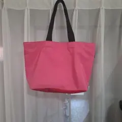Herve Chapelier グレー ピンク ハンドトートバッグ Herve Chapelier - 【美品】 HERVE CHAPELIER / エルベシャプリエ