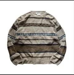 USA製 90’s Eddie Bauer エディーバウアー コットンニットのサムネイル