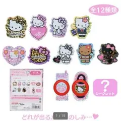 ハローキティ シークレットキラキラステッカー GOGOギャルCOLLECTION