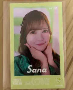 ＝LOVE諸橋沙夏　ミニフォトカード