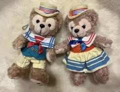 ダッフィーとシェリーメイ ぬいぐるみ2体セット